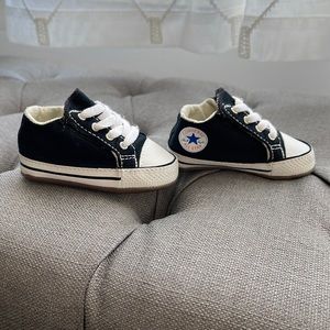 Baby Converse Slip On Sneakers- Black Size 2